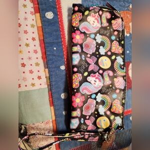 JoJo Siwa Black and Pink Cosmetic Bag